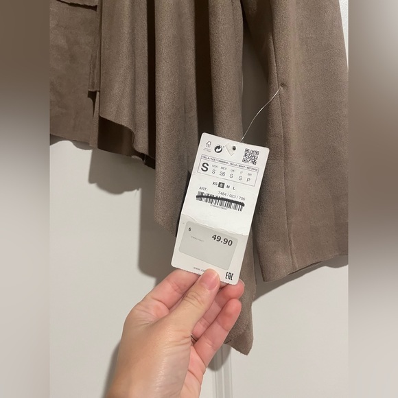 Zara suede jacket - Picture 4 of 4